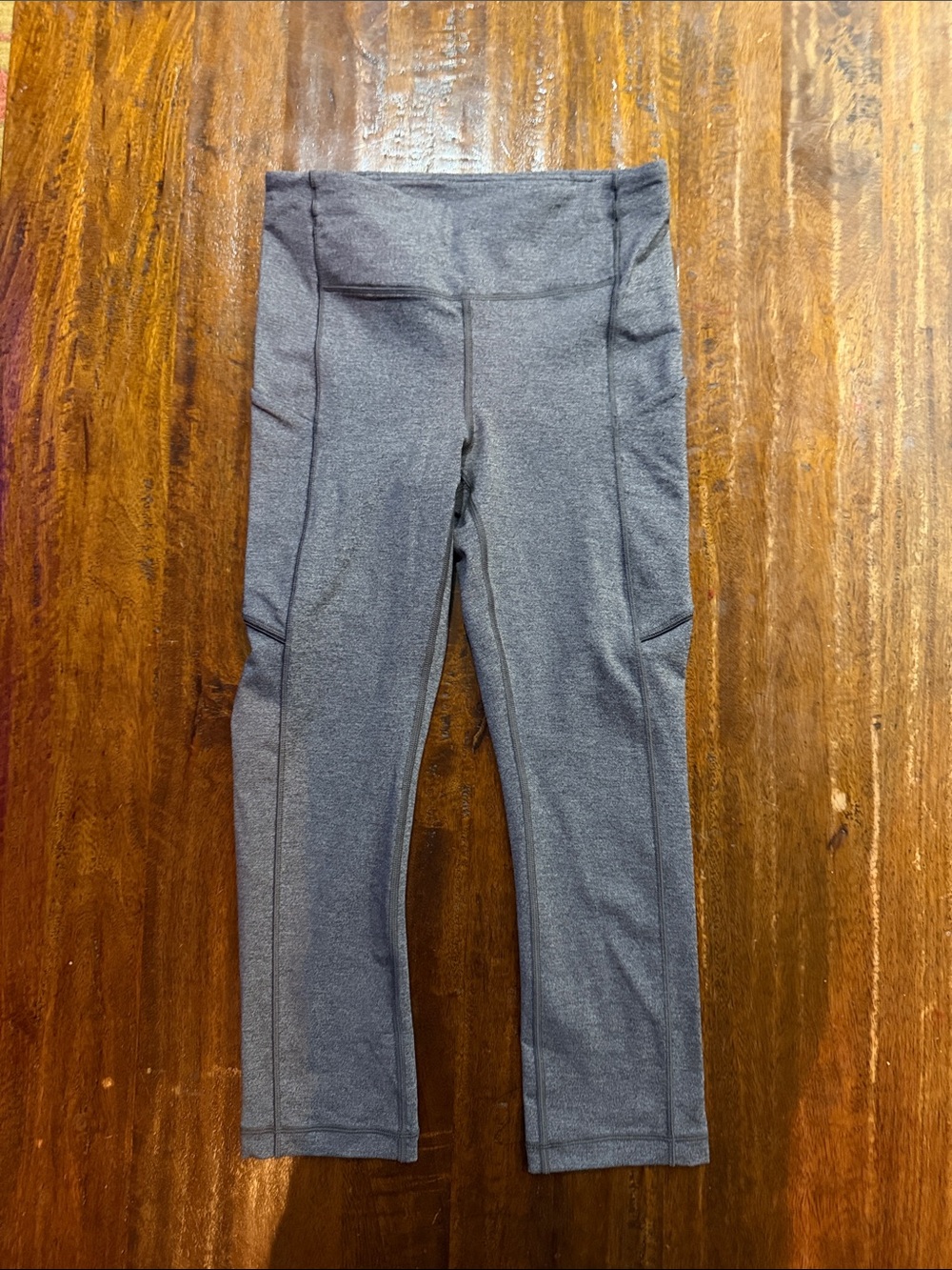 lululemon athletica Heather Gray High-Rise Crop Leggings NEW WITHOUT TAGS